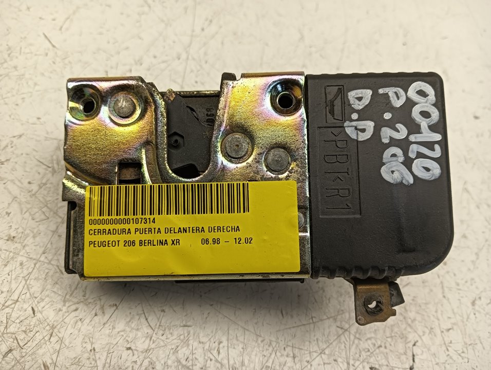 Cerradura puerta Peugeot 206