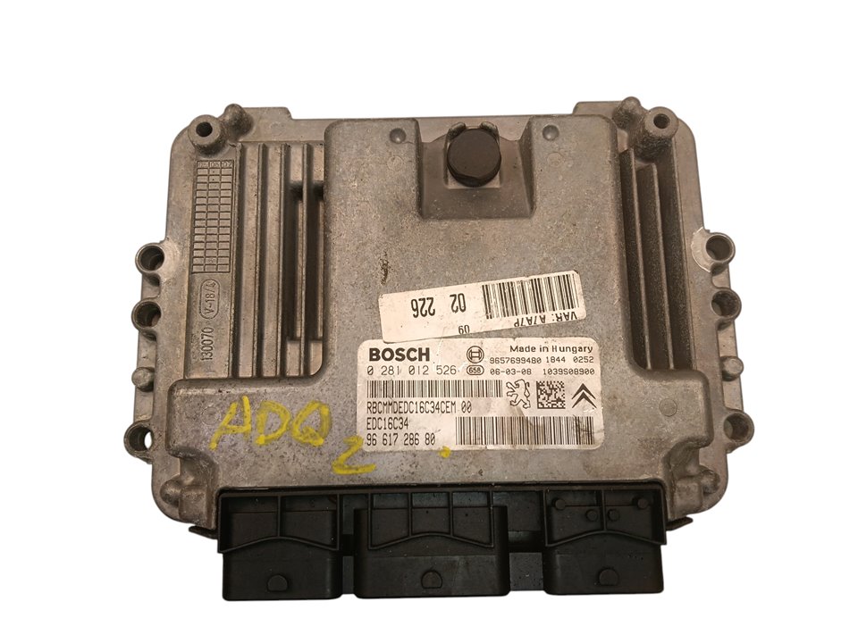 Centralita motor uce Peugeot 207