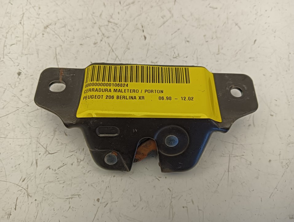 Cerradura maletero / portón Peugeot 206