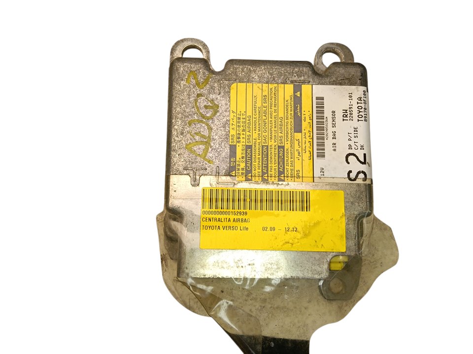 Centralita airbag Toyota Verso (AUR2/ZGR2)