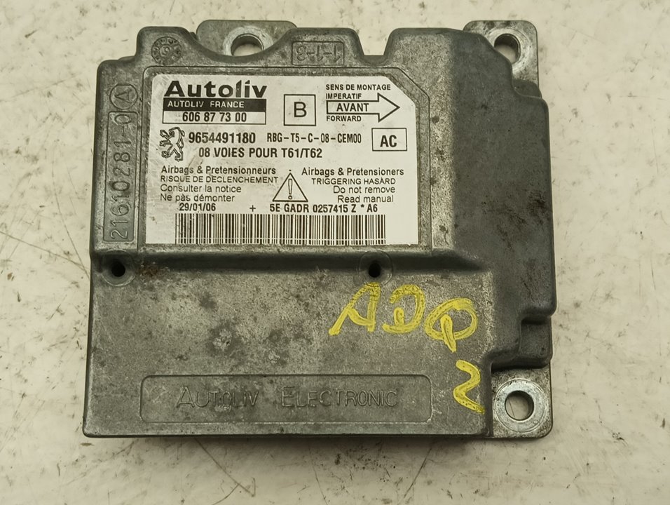Centralita airbag Peugeot 307 Break/ (S2)
