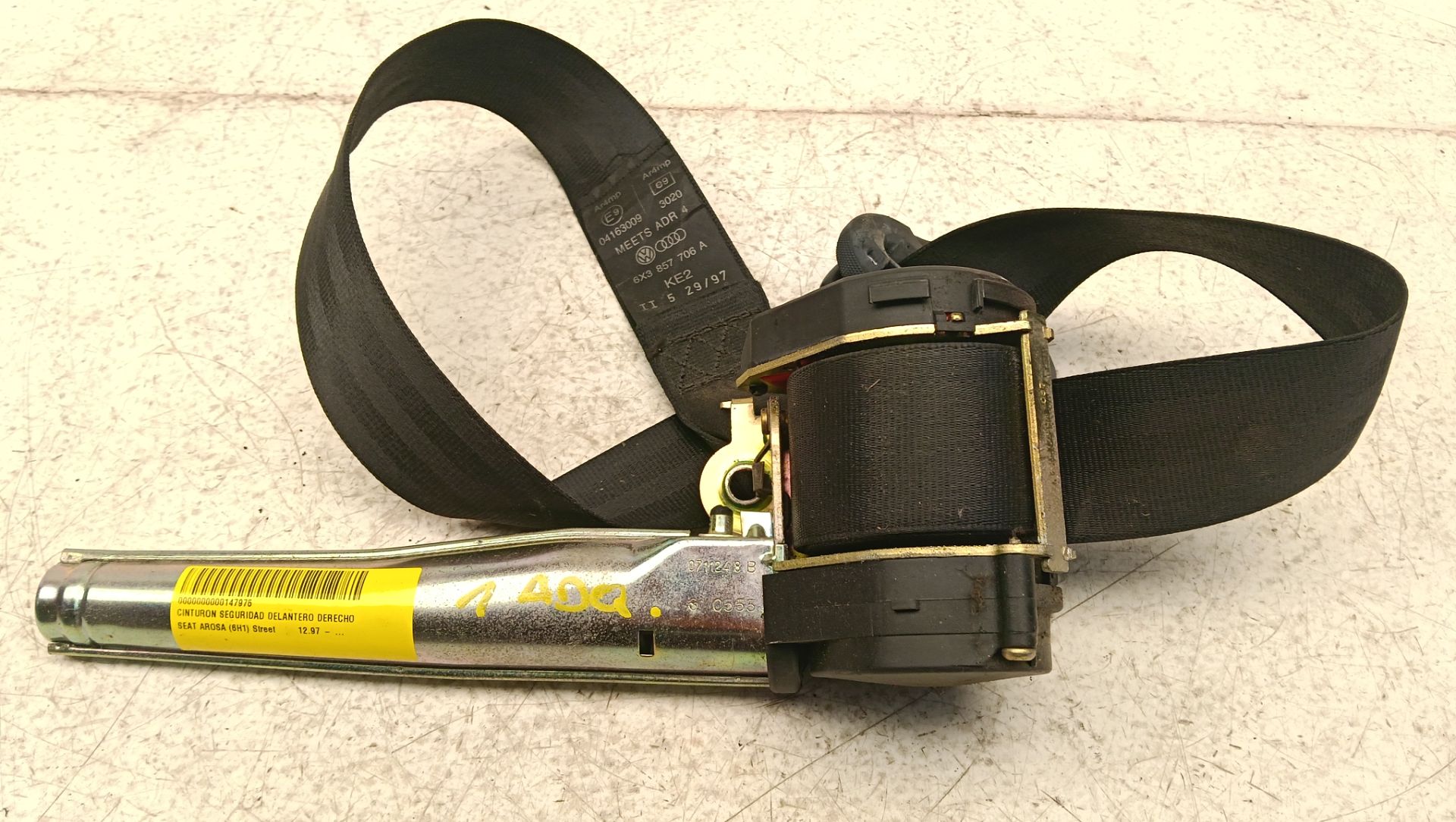 Cinturón seguridad SEAT Arosa (6H1)