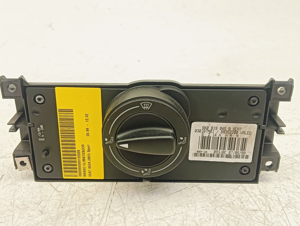 Mando climatizador SEAT Ibiza (6K1)